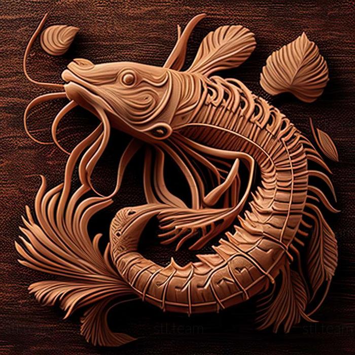 3D model shrimp (STL)